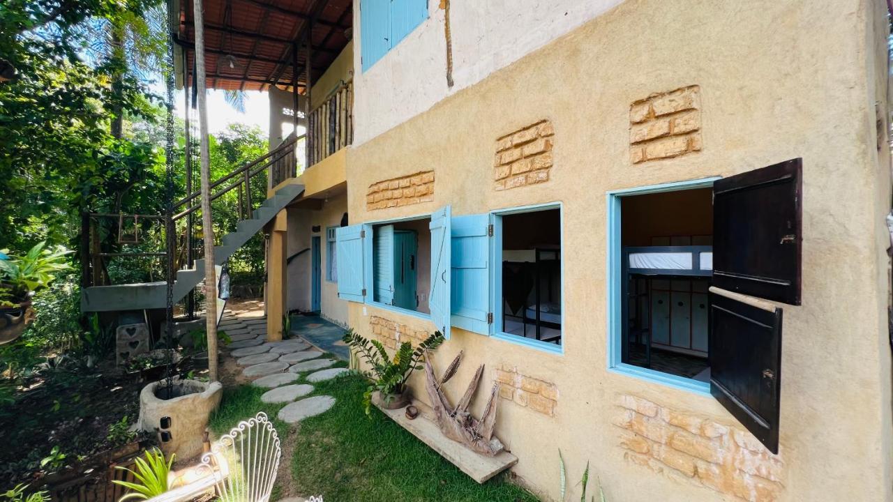 Eco Hostel Bosque Di Barro Velha Boipeba Ngoại thất bức ảnh