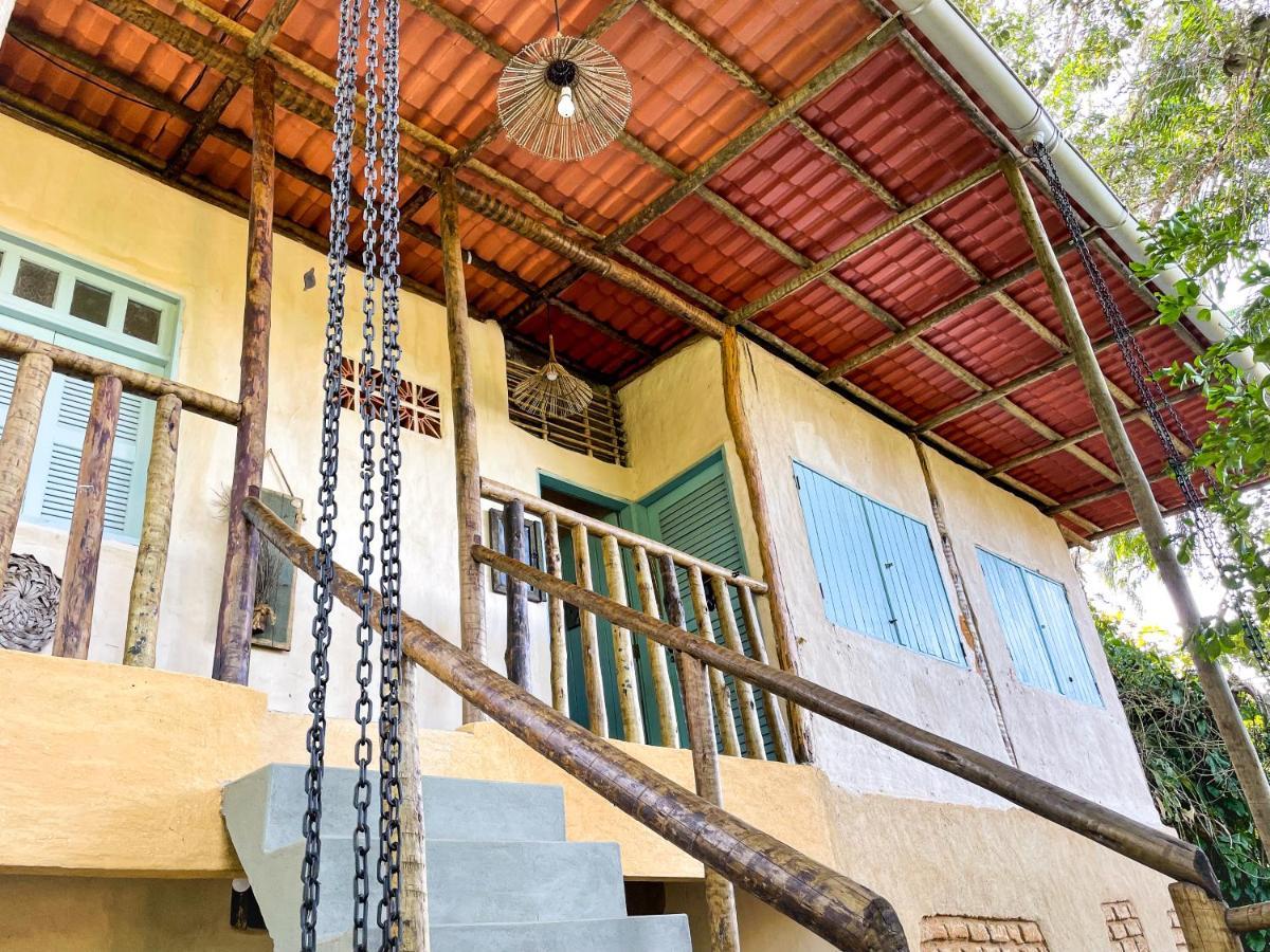 Eco Hostel Bosque Di Barro Velha Boipeba Ngoại thất bức ảnh