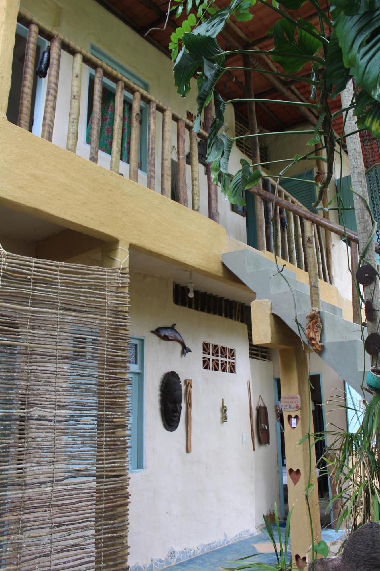 Eco Hostel Bosque Di Barro Velha Boipeba Ngoại thất bức ảnh