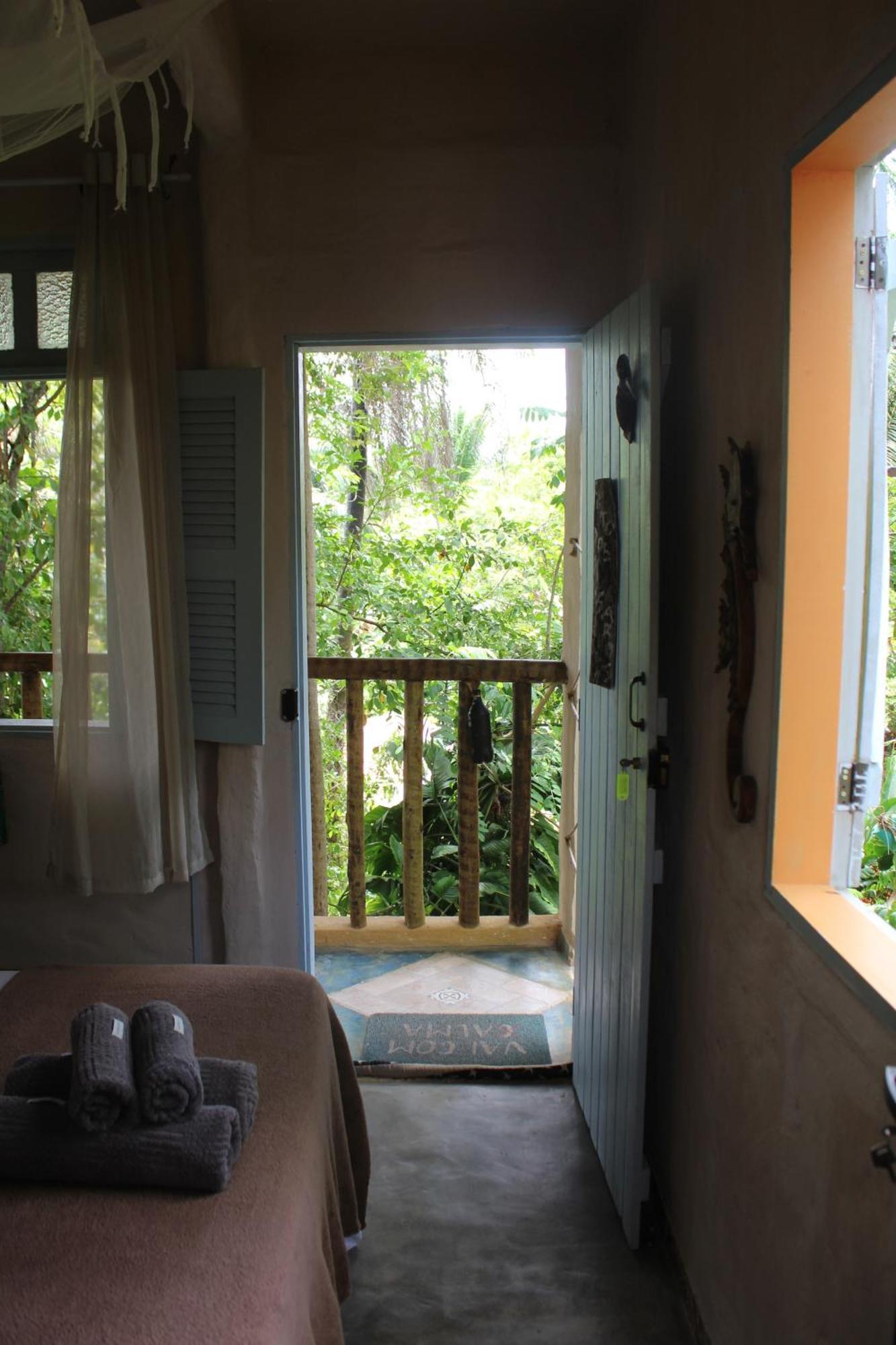 Eco Hostel Bosque Di Barro Velha Boipeba Ngoại thất bức ảnh