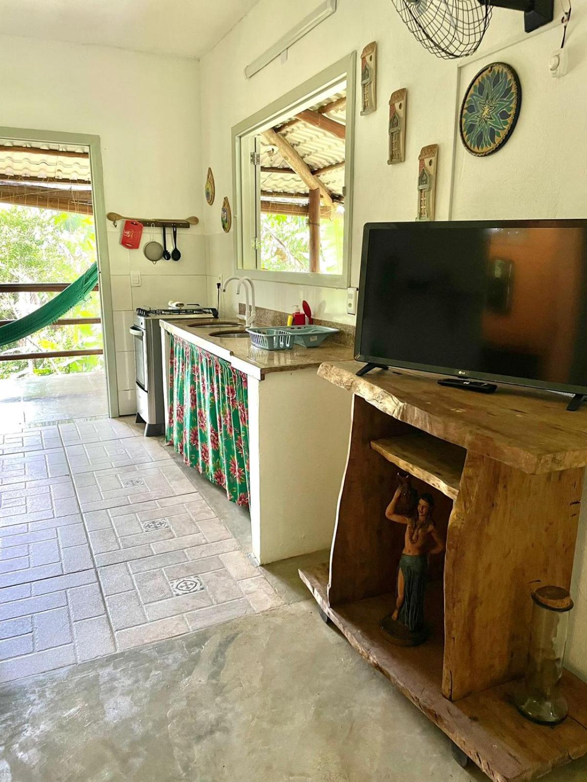 Eco Hostel Bosque Di Barro Velha Boipeba Ngoại thất bức ảnh
