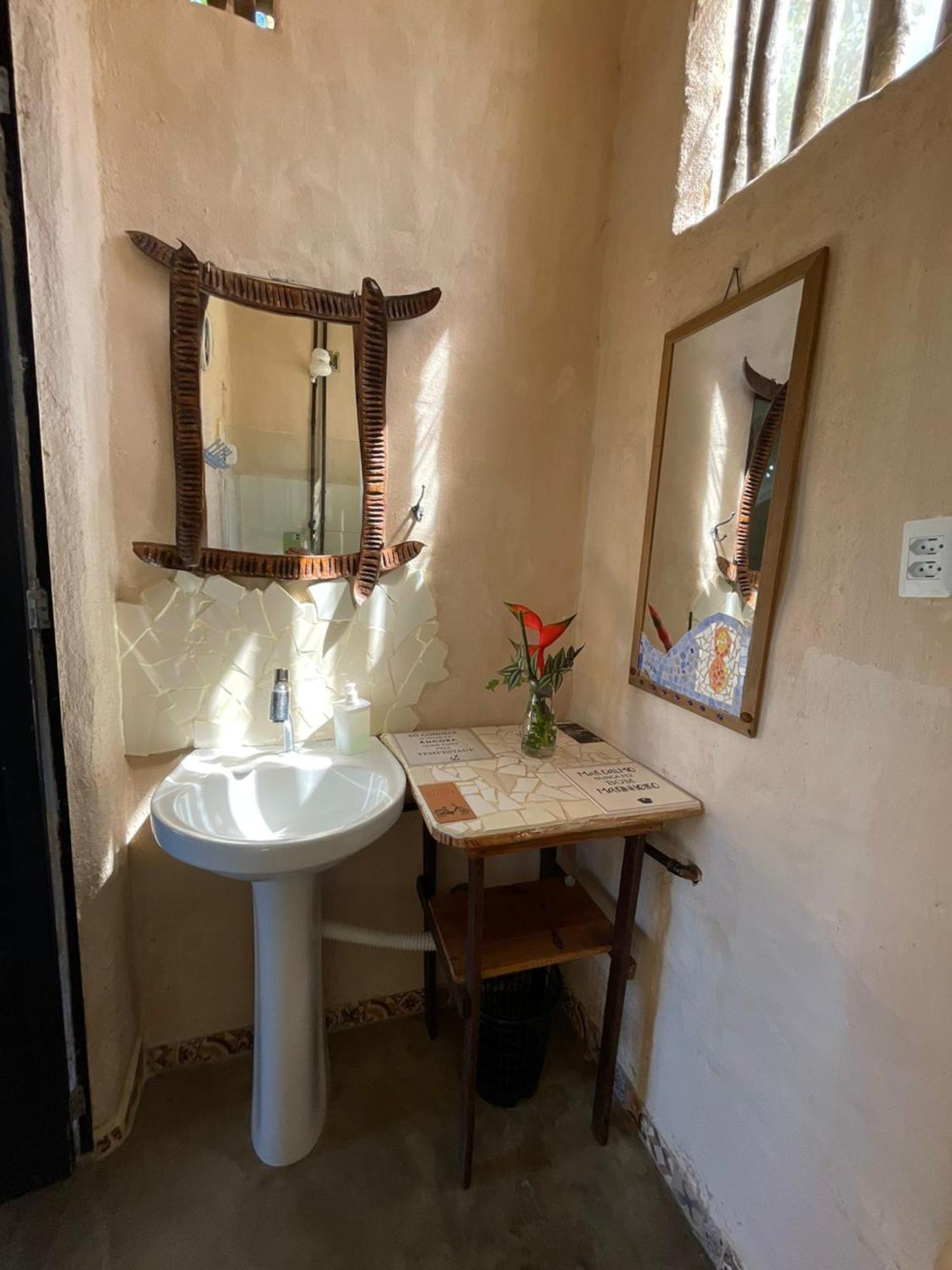 Eco Hostel Bosque Di Barro Velha Boipeba Ngoại thất bức ảnh