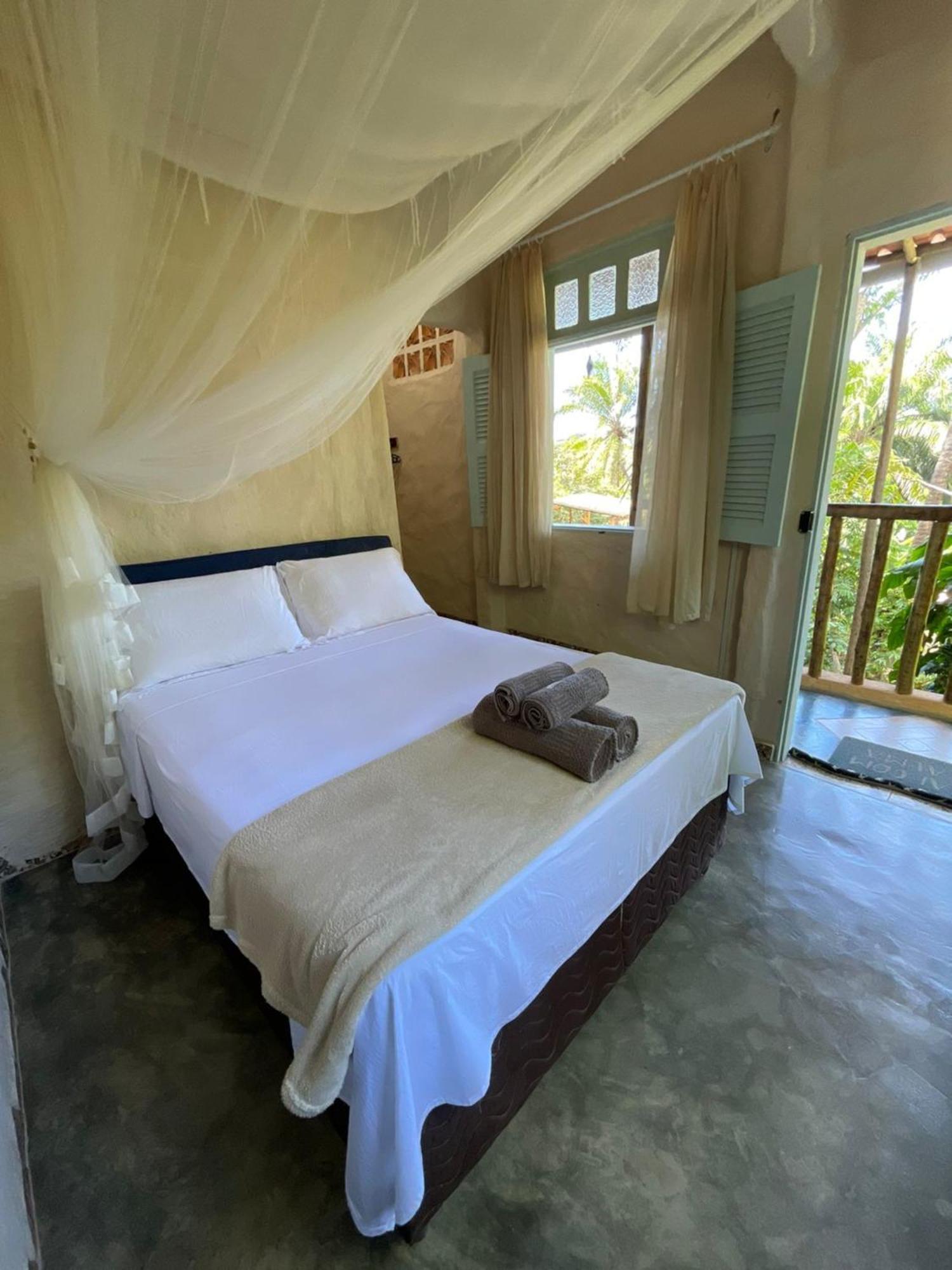 Eco Hostel Bosque Di Barro Velha Boipeba Ngoại thất bức ảnh