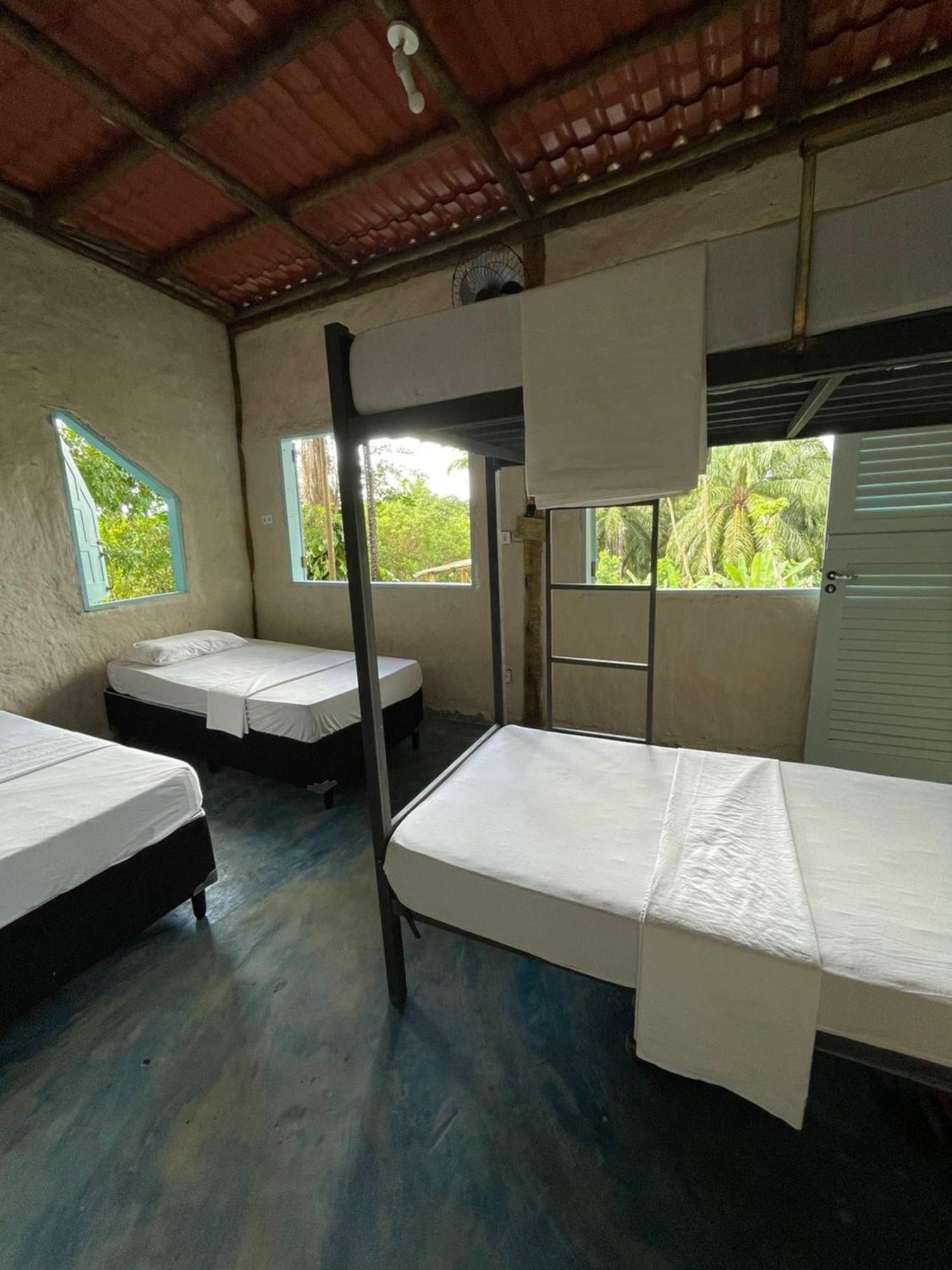 Eco Hostel Bosque Di Barro Velha Boipeba Ngoại thất bức ảnh