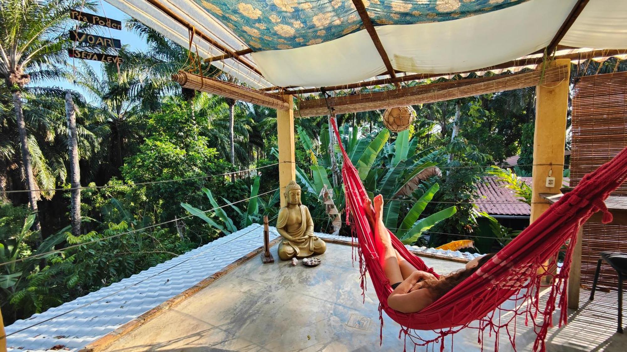 Eco Hostel Bosque Di Barro Velha Boipeba Ngoại thất bức ảnh
